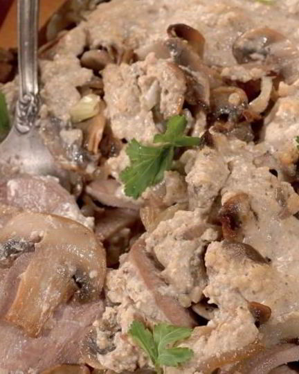 Рецепт языка, тушенного в сметане