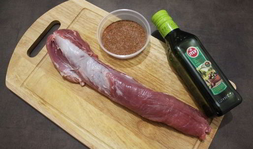 запеченная свиная вырезка