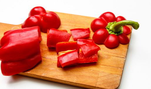 запеченное филе индейки с овощами