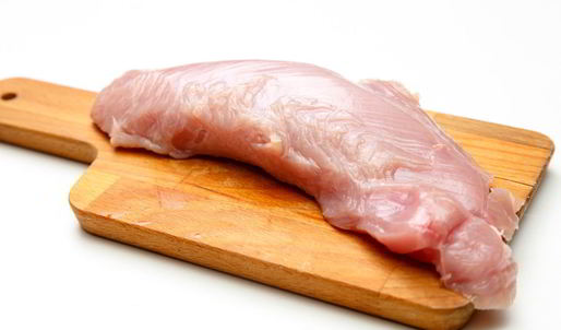 запеченное филе индейки с овощами