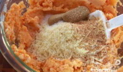 ньокки из сладкого картофеля с сырным соусом