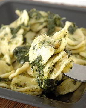 Ньокки со шпинатом и лимоном