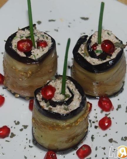 Рецепт баклажанов с грецкими орехами