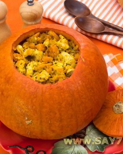 Рецепт фаршированной тыквы