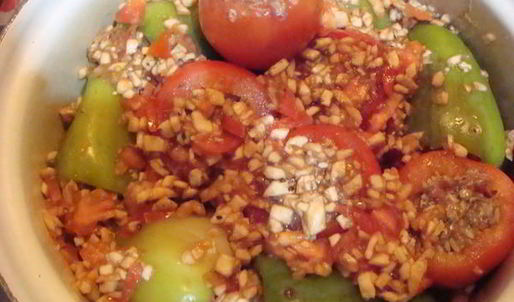 фаршированные овощи