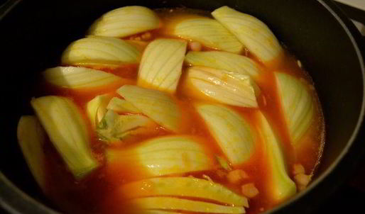 фенхель тушеный