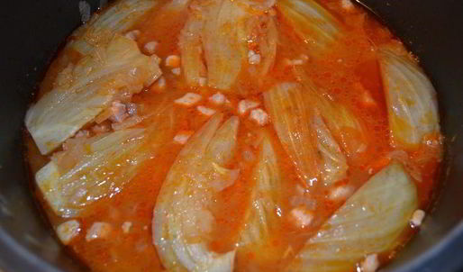 фенхель тушеный