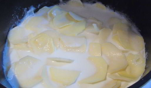 гратен дофинуа с семгой