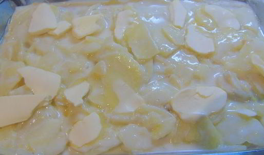 гратен дофинуа с семгой