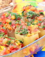 Кабачки фаршированные мясным фаршем