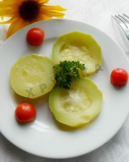 Рецепт кабачков на пару