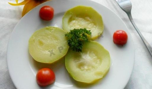 кабачки на пару