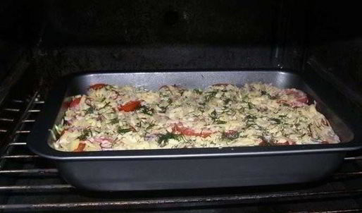 кабачки с фаршем в духовке с помидорами