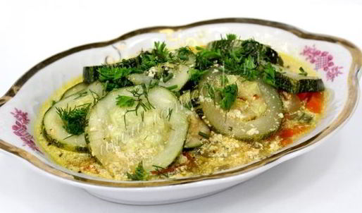 кабачки тушеные в мультиварке