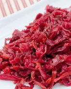 Капуста в маринаде со свеклой