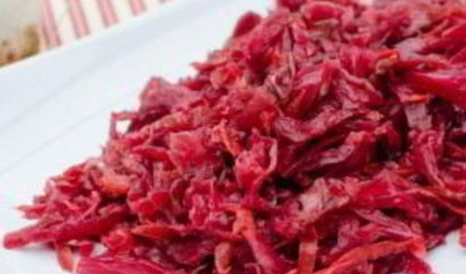 капуста в маринаде со свеклой