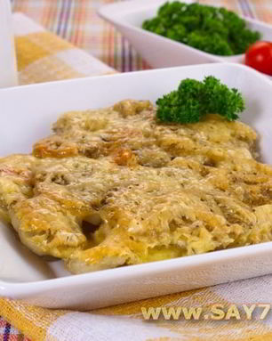 Картофель, запеченный с сыром