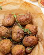 Картофель, запеченный в пергаменте