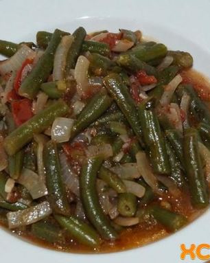 Лобио из стручковой фасоли