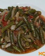 Лобио из стручковой фасоли