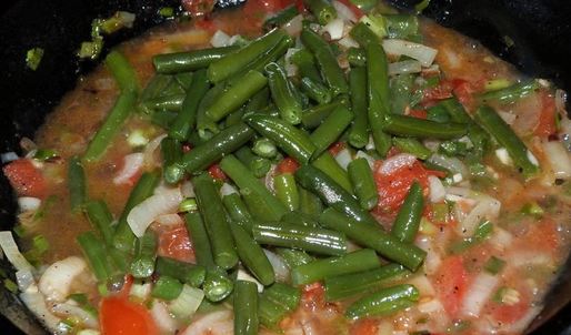 лобио из стручковой фасоли