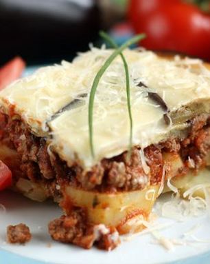 Мусака с баклажанами