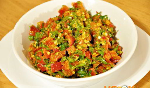 острые баклажаны