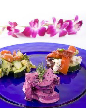 Печеная свекла с мятно-йогуртовым соусом