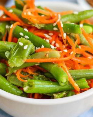 Стручковая фасоль по-корейски