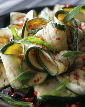 Цукини на гриле