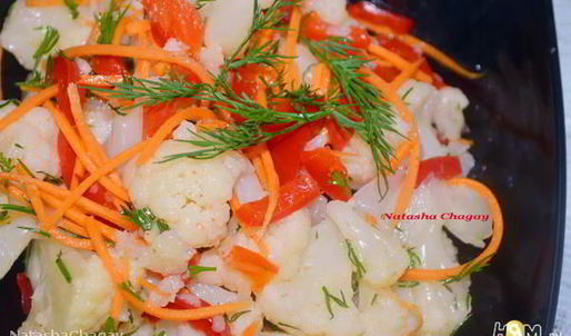 цветная капуста по-корейски