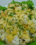 Цветная капуста с фаршем в мультиварке