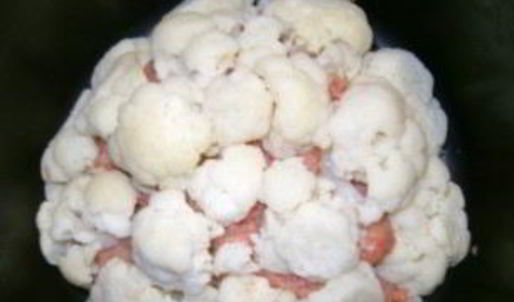 цветная капуста с фаршем в мультиварке