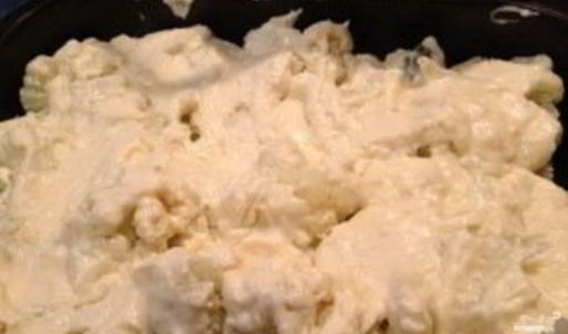 цветная капуста запеченная в духовке со сливками