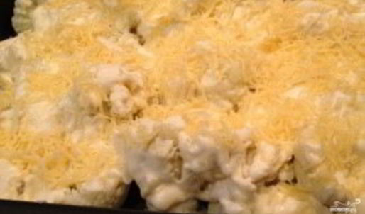 цветная капуста запеченная в духовке со сливками