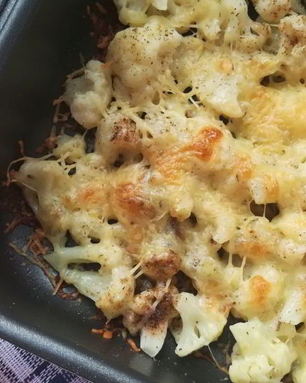 Рецепт цветной капусты, запеченной в духовке