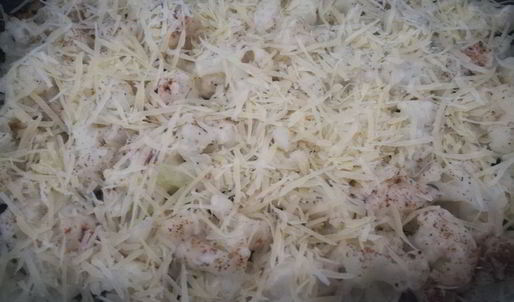 цветная капуста, запеченная в духовке