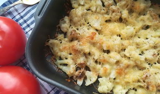 цветная капуста, запеченная в духовке