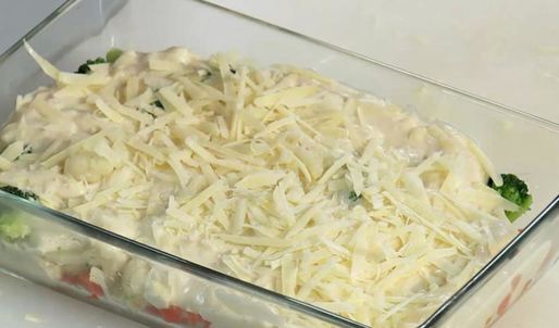 запеченная скандинавская смесь