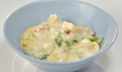 запеченная скандинавская смесь