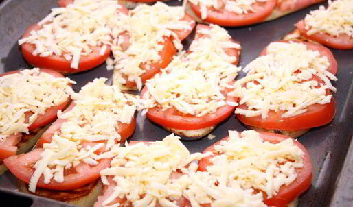 запеченные баклажаны с сыром