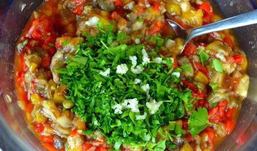 запеченные овощи