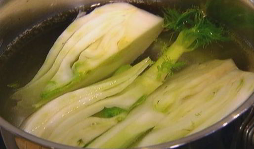 жареный фенхель с чили-майонезом