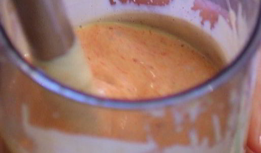 жареный фенхель с чили-майонезом