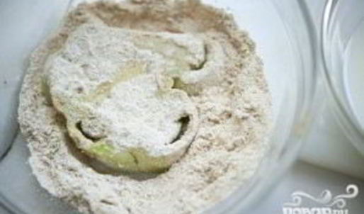 жареные зеленые помидоры в кляре