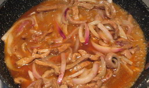 говяжья печень красавица востока