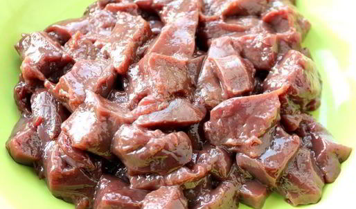 говяжья печень в духовке со сметаной