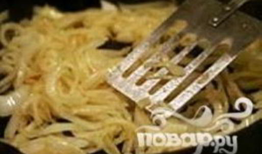 говяжья печенка с луком