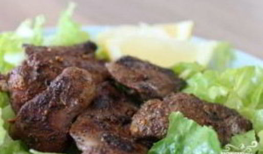 куриная печень на сковороде