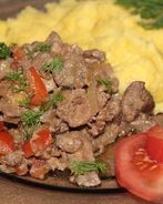 Куриная печень по-индонезийски